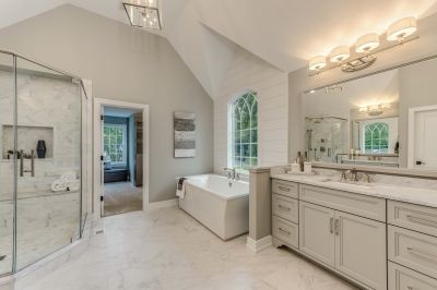 Wide Double Vanity